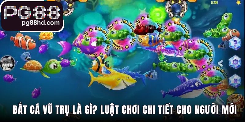 Luật chơi Bắt cá vũ trụ thay thế cá bằng robot không gian