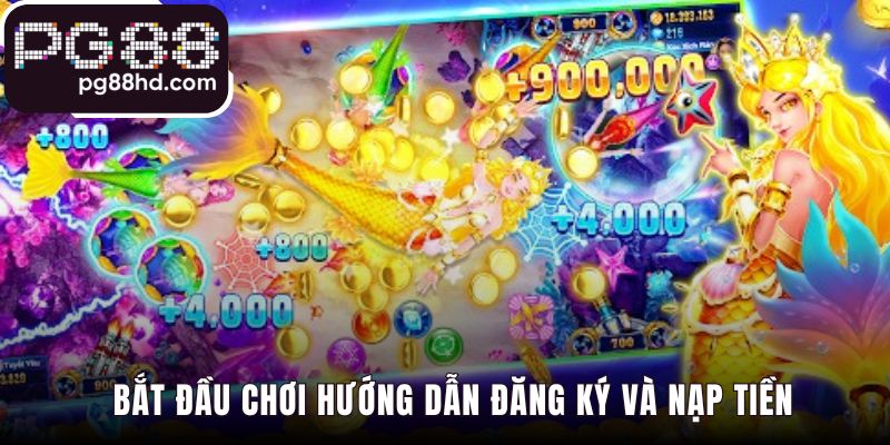 Quy trình đăng ký và nạp tiền nhanh chóng chỉ 3 bước